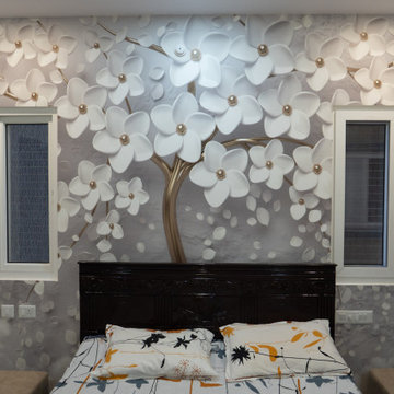 Abstract 3D Geometric Wall Art