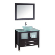 the tub connection mercer 36 espresso oak single vanity set brushed nickel faucets - Small Modern Bathroom Vanities the tub connection mercer 36 espresso oak single vanity set brushed nickel faucets - Small Modern Bathroom Vanities