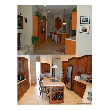 Angled Kitchen Remodel 2