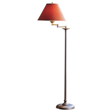 Hubbardton Forge (242050) 1 Light Simple Lines Swing Arm Floor Lamp