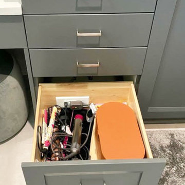 Bathroom Vanity In-Drawer Outlets