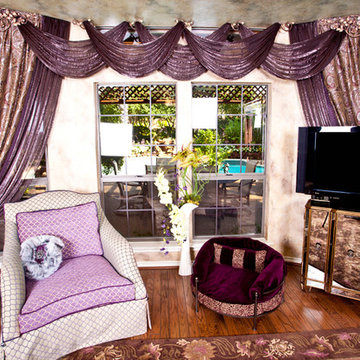 Elegant Purple Room Set