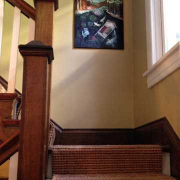 Angie Reed Garner painting install