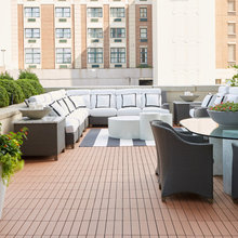 Rooftop deck