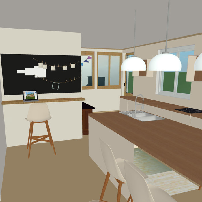 Etude de projet pour l'aménagement de nouveaux espaces d'une maison de famille à Divonne 01