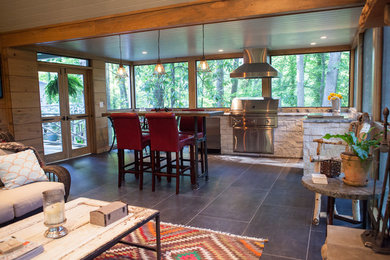 Sandy Springs screened porch addtiion