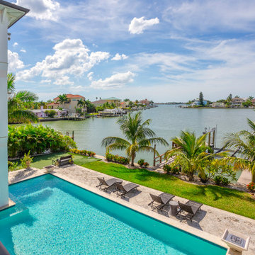 Waterfront Oasis With Poolside Paradise and Private Dock