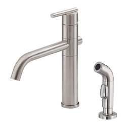 Danze Parma&trade; Single Handle Kitchen Faucet with Spray - Kitchen Faucets