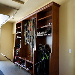 Garage Sporting Goods Cabinetry - Garage And Tool Storage