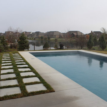 18 x 36 Rectangle with CoverStar Automatic Pool Cover