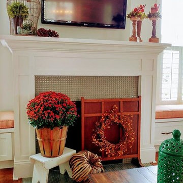 2017 Parade of Homes: Seashell Cottage--Fireplace