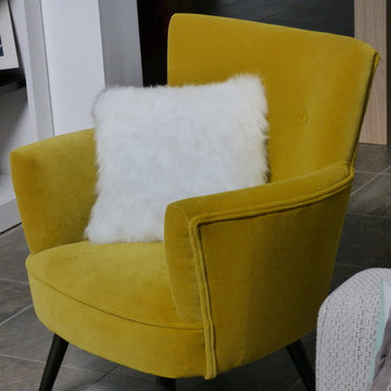 Décoration d'une entrée et d'un salon