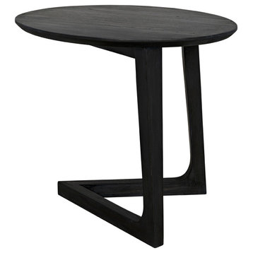 Cantilever Table, Charcoal Black