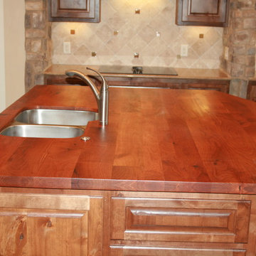 Mesquite counter top