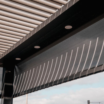 Lake Forest Golf Club - Ann Arbor, MI: StruXure Louvered Pergola & MagnaTrack