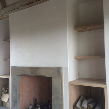 17th Century Welsh Barn Clay Plaster & Limewash