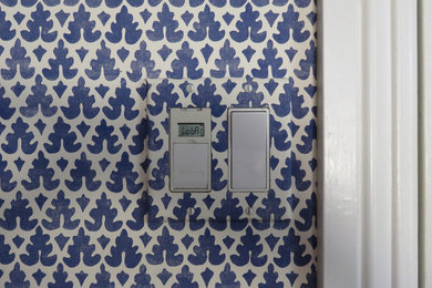 Inspiration for a mid-sized entryway remodel in Los Angeles