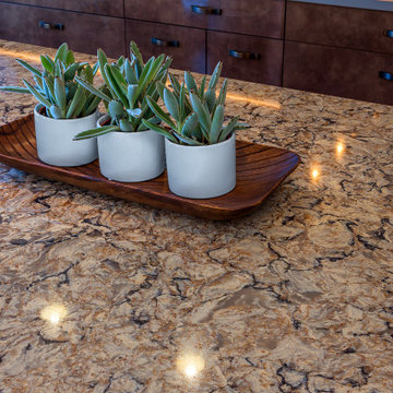 Kitchen Overlooking the City