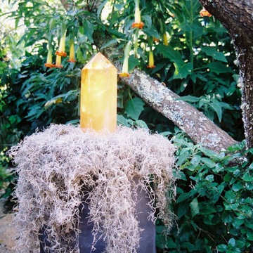 Crystals, Sculpture and Healing Gardens