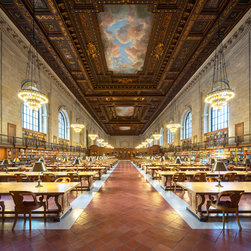 Reinhard G&ouml;rner, Rose Reading Room (New York Public Library), 2014 - Artwork