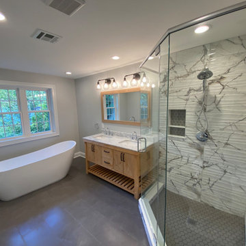 Primary Bathroom | Second-Level Addition Bergenfield NJ