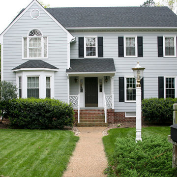 Light Blue Vinyl Siding