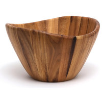Acacia 12"x7" Wave Bowl