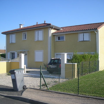 Extension par rehaussement d'une villa