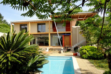 Rénovation d'une villa avec piscine