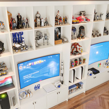 Modern White Game Center
