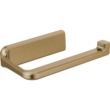 Levoir Wall Mounted Hook Toilet Paper Holder, Luxe Gold
