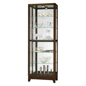 Howard Miller Shayne Curio Cabinet Contemporary China Cabinets