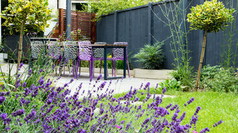 An 'L' shaped garden with a contemporary feel