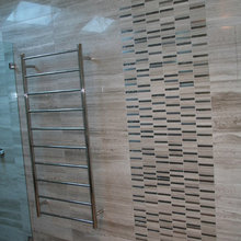 Bathroom tile features