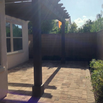 Irvine Interlocking Pavers Patio