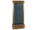 Harmony River Center Mount Water Fountain, Blue Glass, Rustic Copper, Standard