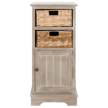Safavieh Connery Cabinet, Vintage White