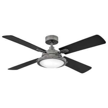 Hinkley Collier 54" Integrated LED Indoor Ceiling Fan, Pewter