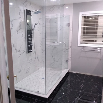 Bath and kitchen