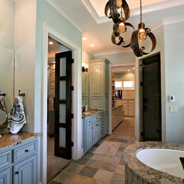 Lodge Inspired Residence - Master Bathroom