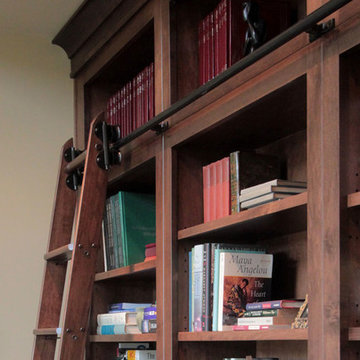 Custom Home Library Ideas