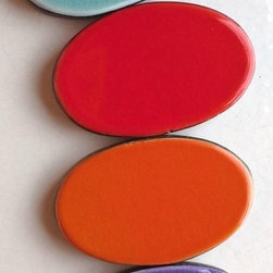 Enameled Lava Stone Samples - Products