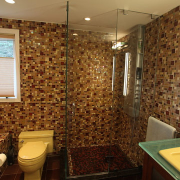 Earth Tone Bathroom