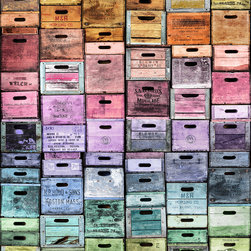 Colour Boxes - Wallpaper