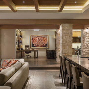 Newport Bluffs Contemporary Home