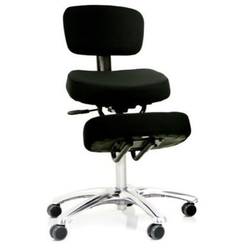 Jobri Jazzy Kneeling Chair Beige, Black