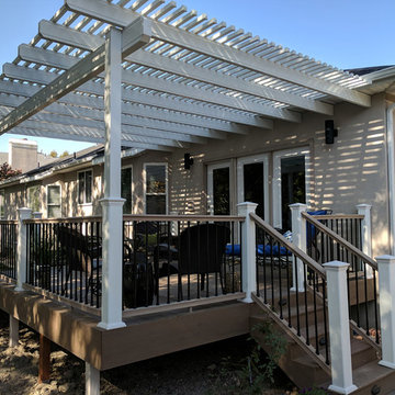 Composite Deck and Pergola in Murray, UT
