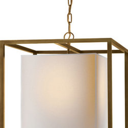 Hand-Rubbed Antique Brass Medium Lantern - Products