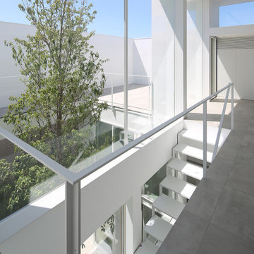 二階のない中庭の家 Courtyard House without Second Floor