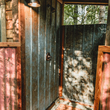 Lake Margaret Cabin-Outdoor Shower